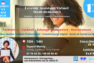 Master-Classe : Devenez Assistant Virtuel et Travaillez Partout