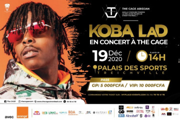 KOBA LAD CONCERT A LA FINALE DE CAGE 2020