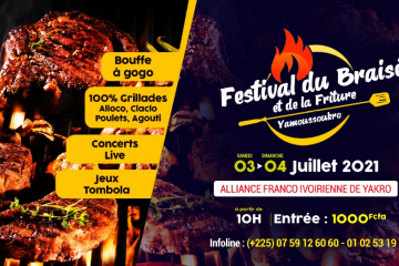 Festib : Festival du Braisé et de la Friture de Yamoussoukro 2021