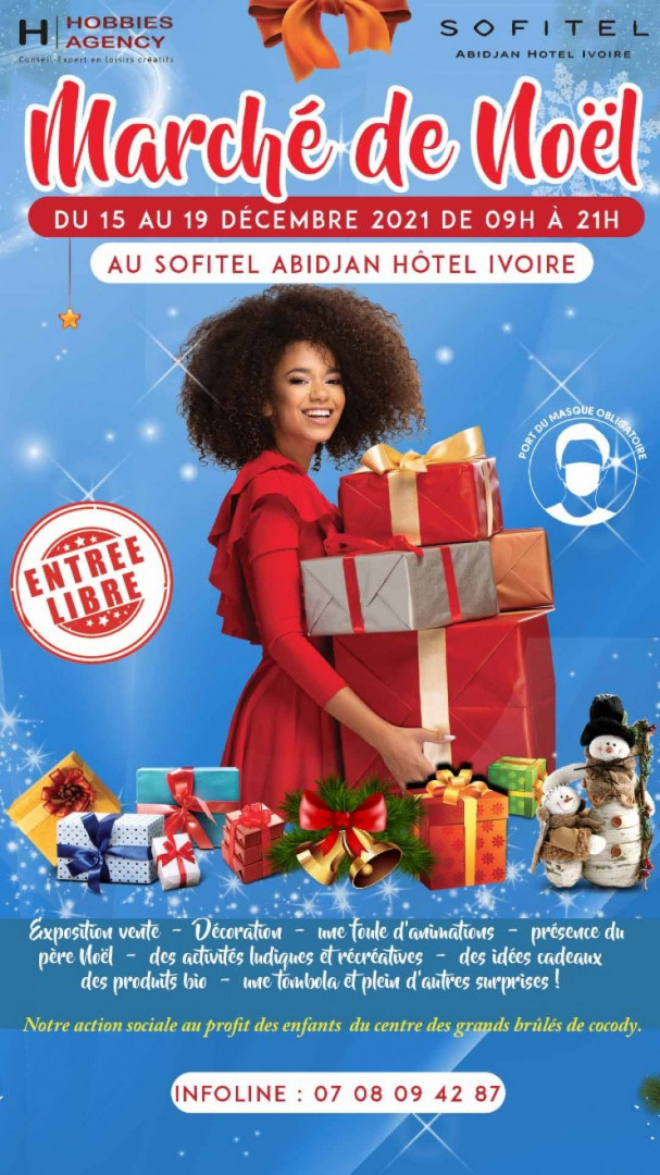 Marché de Noël du Sofitel Abidjan Hôtel Ivoire