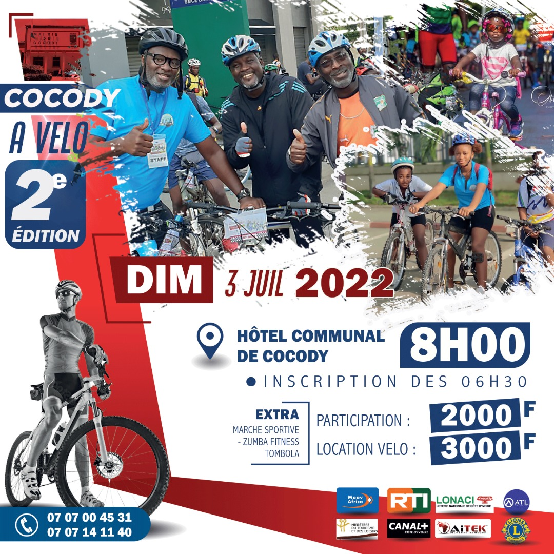 Cocody à vélo - 2ème édition