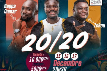 LA TROUPE DU DYCOCO AVEC BAPPA OUMAR, TCHINZIN & ZOKOU