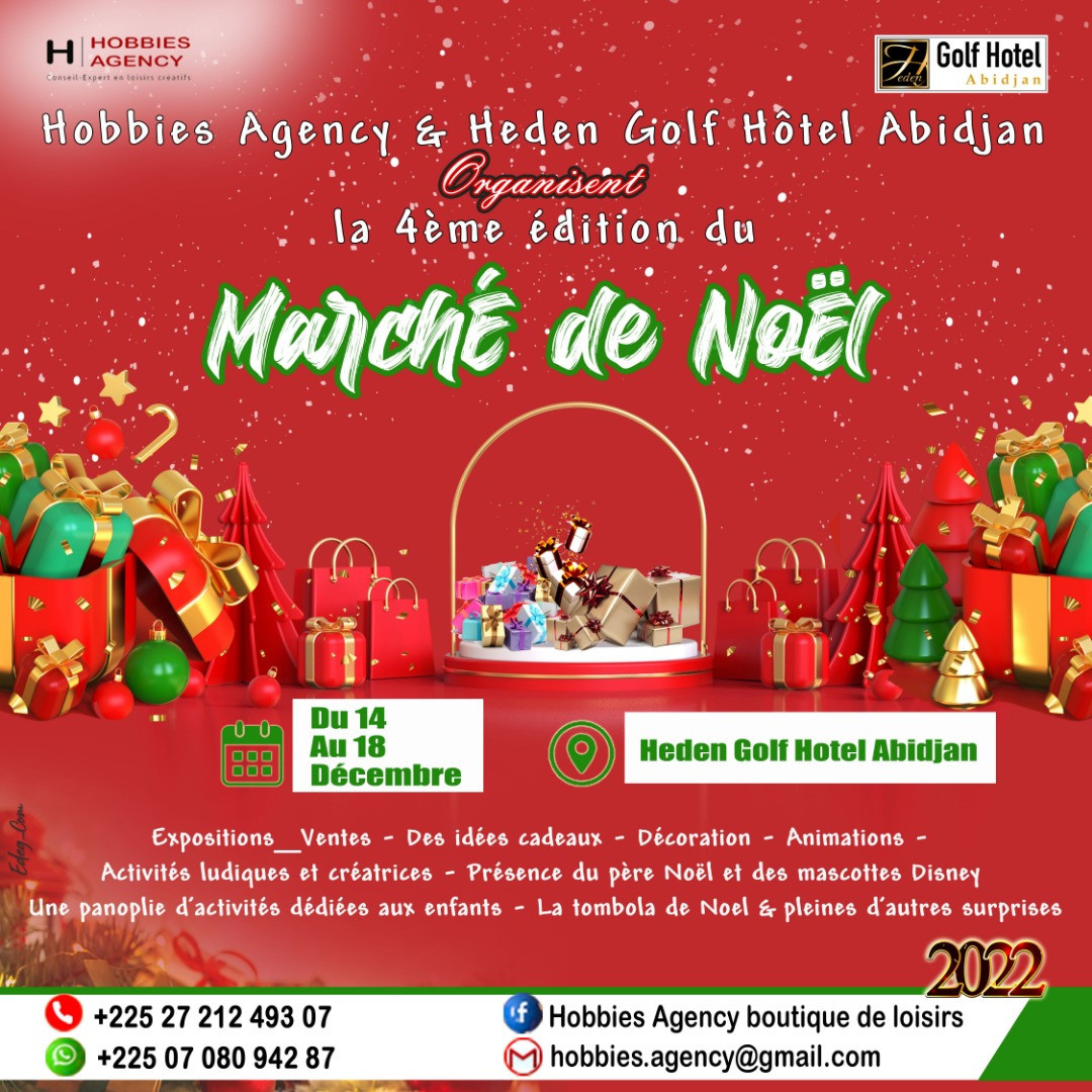 Marché de Noël du Golf Hôtel Abidjan