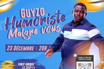 SPECTACLE D'HUMOUR : GUYZO, HUMORISTE MALGRE VOUS