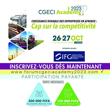 11ème édition de la « CGECI ACADEMY »