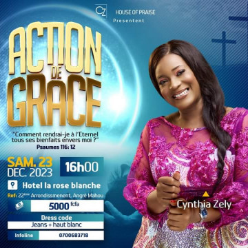 Mon Action de Grâce