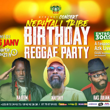Concert Nephtali Tribe