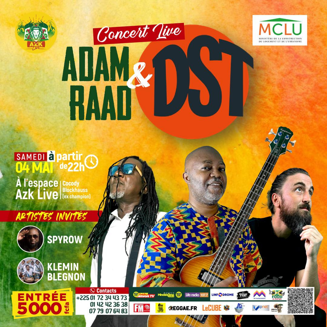 Concert Live ADAM RAAD & DST