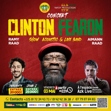 Concert Clinton Fearon Show Acoustic & Live Band