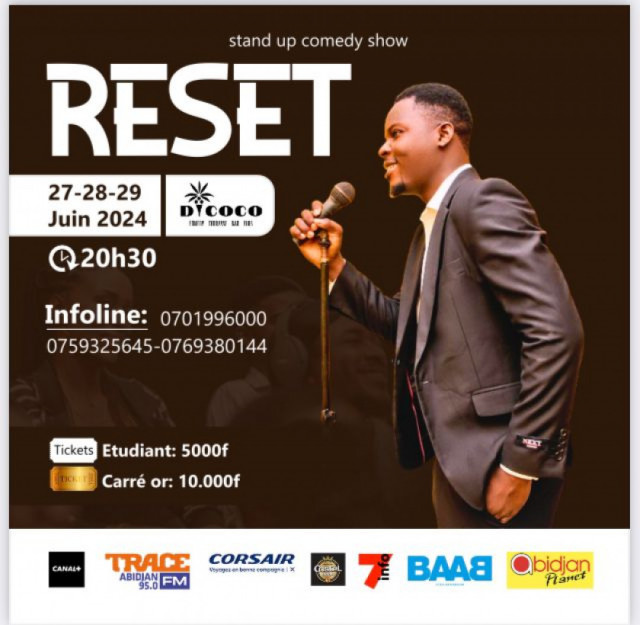 Stand UP Comedy Show : Reset