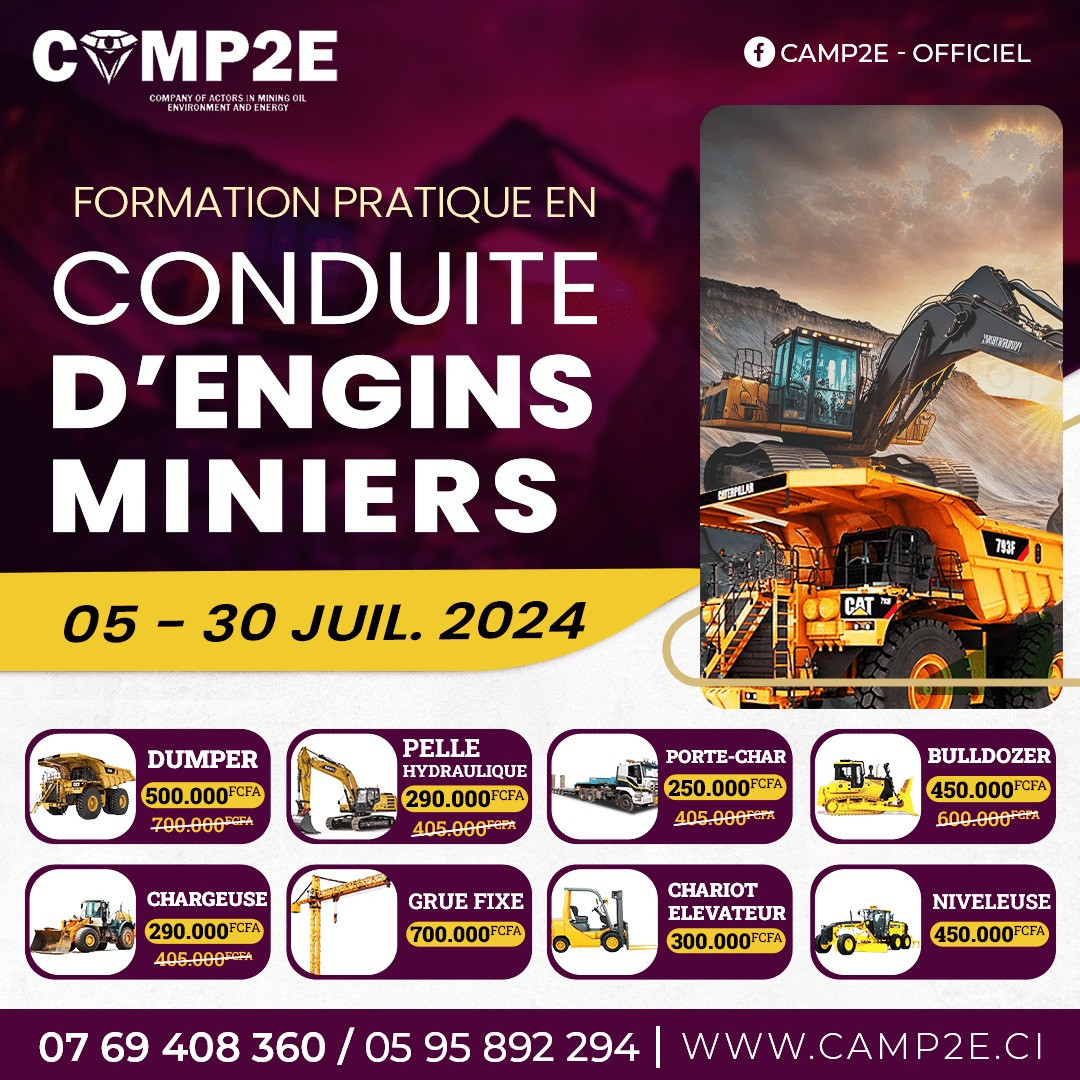 Formation en Conduite d'Engins Miniers