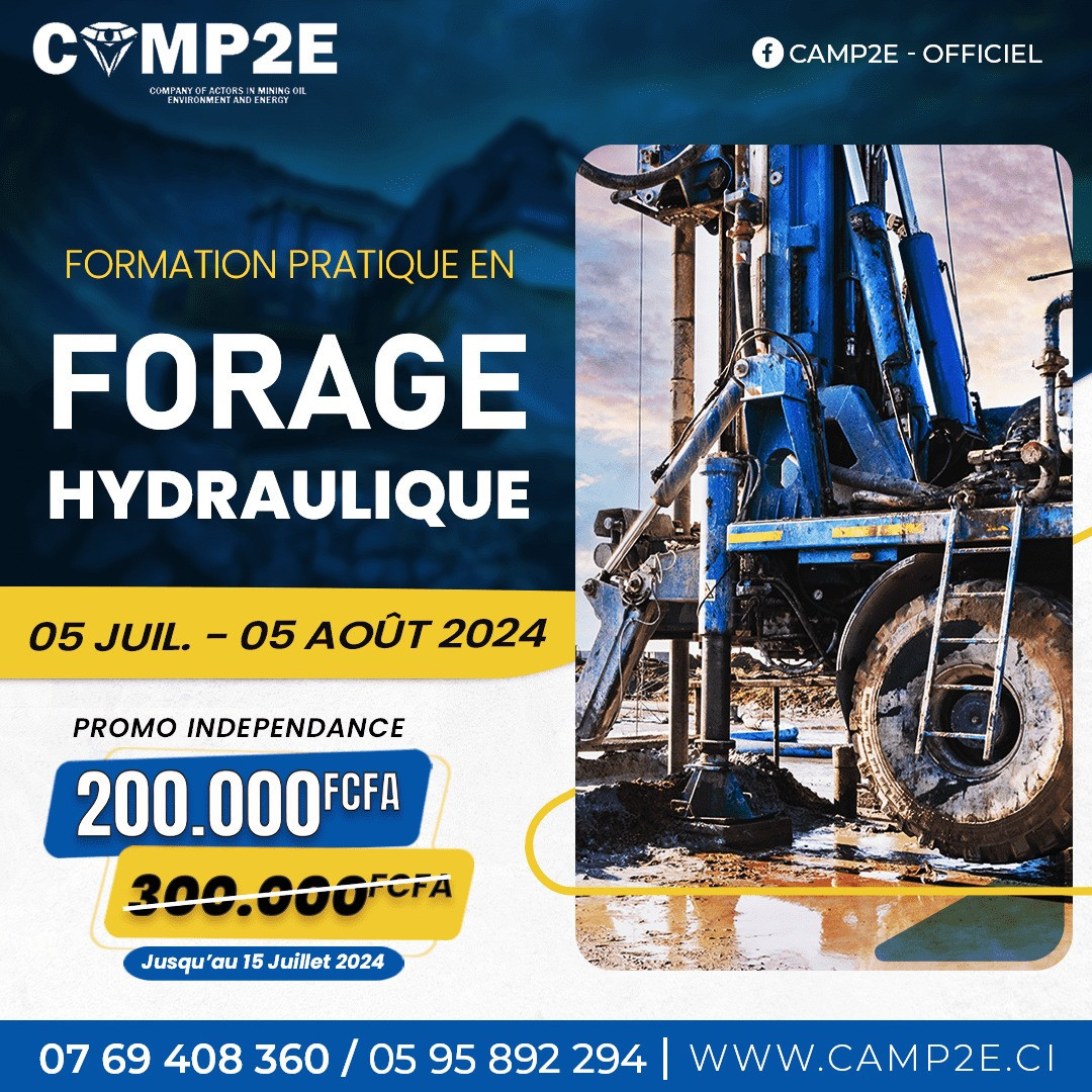 Formation en Forage Hydraulique