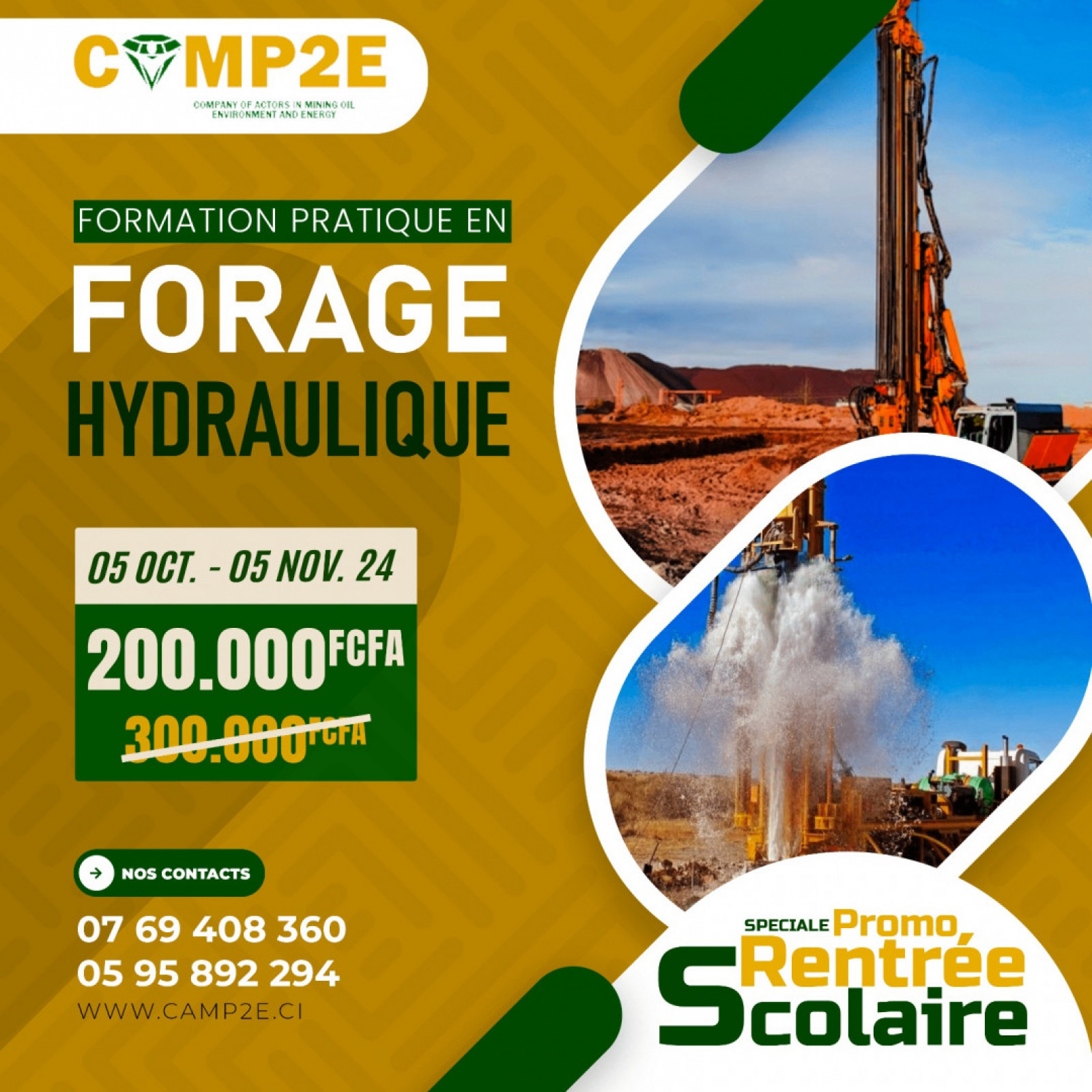 Formation Forage Hydraulique