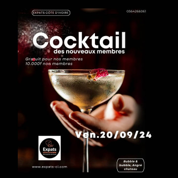 Cocktail des nouveaux membres