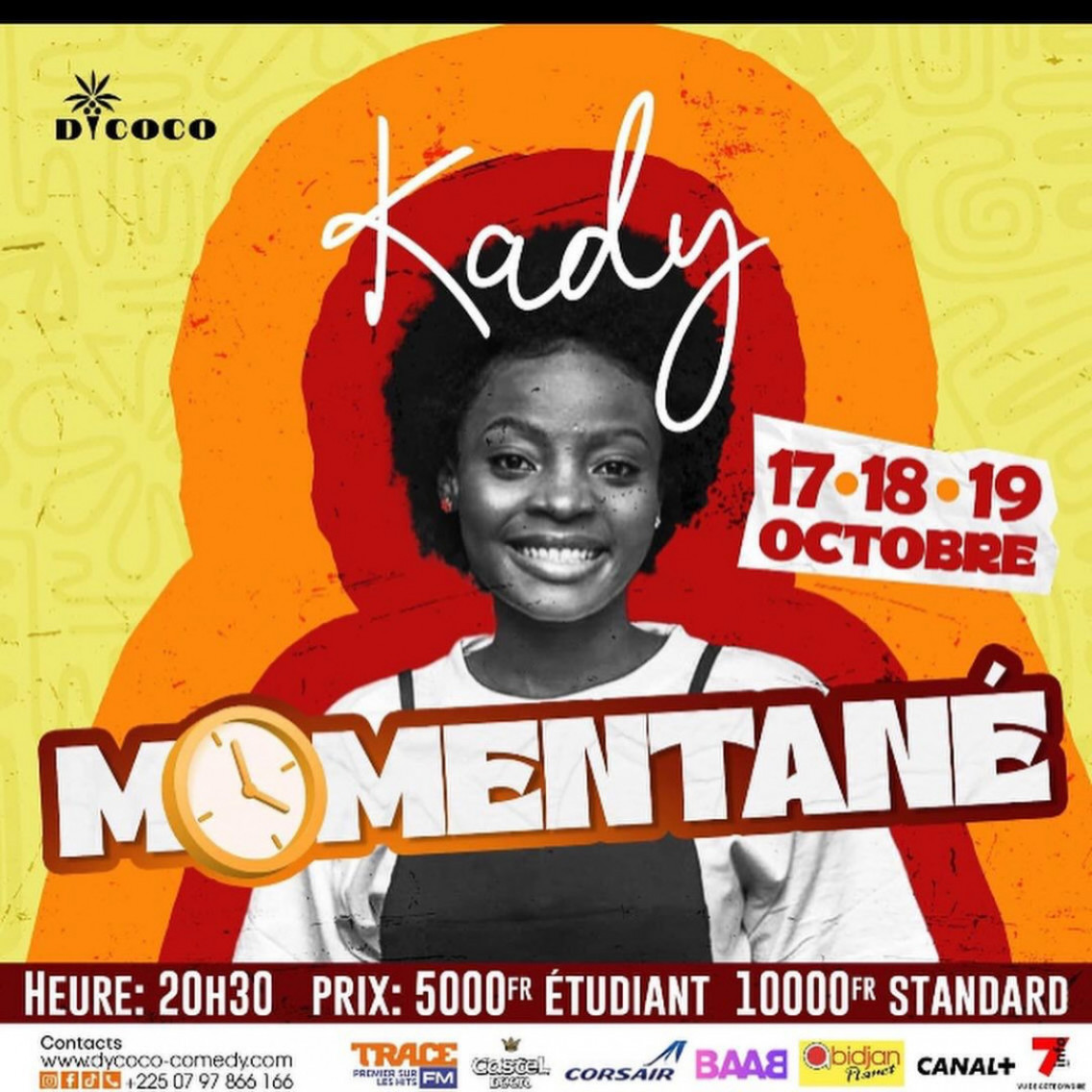One Woman Show Kady : Momentané