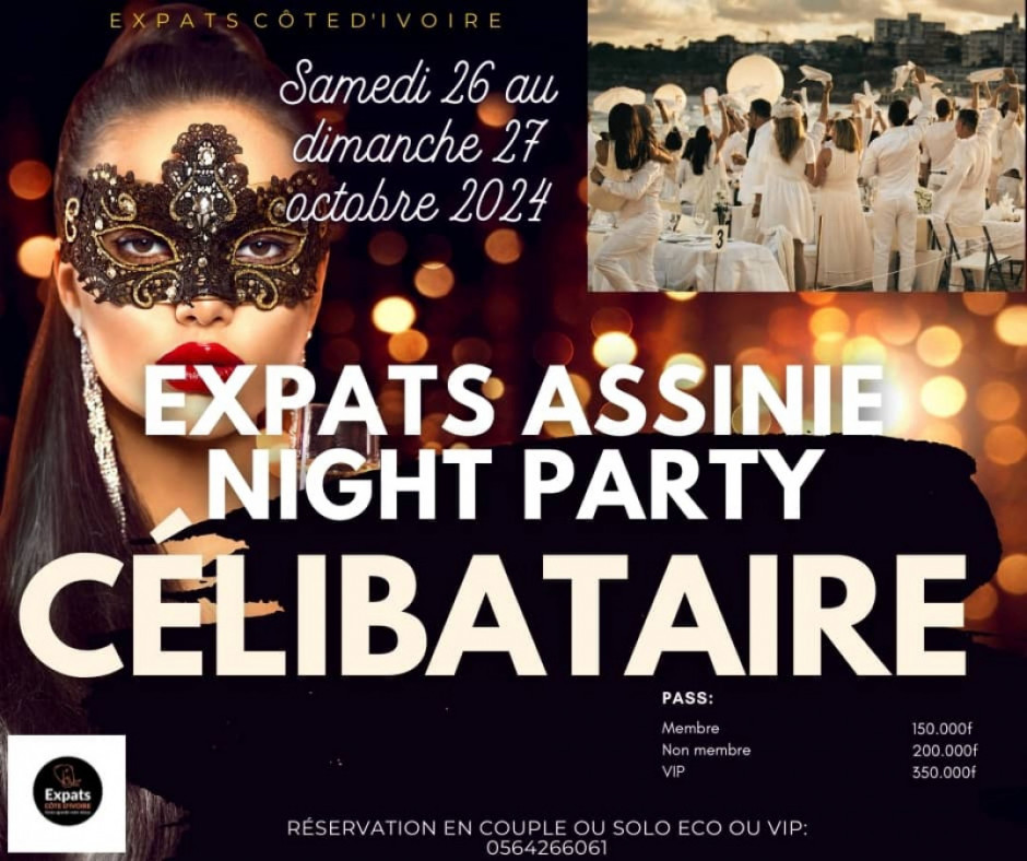 Expats Assinie Party Célibataire - Couple