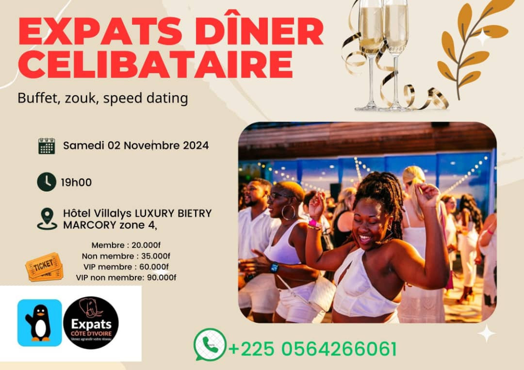 Dîner des Célibataires Expats