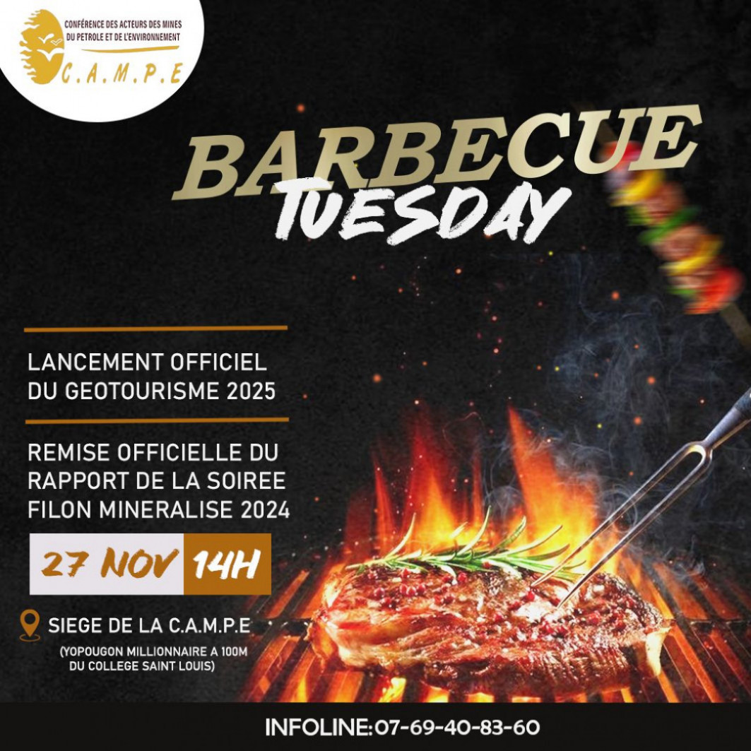 Barbecue Tuesday avec la C.A.M.P.E !