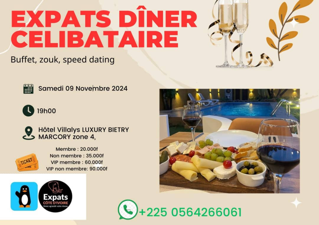 Dîner VIP des Célibataires