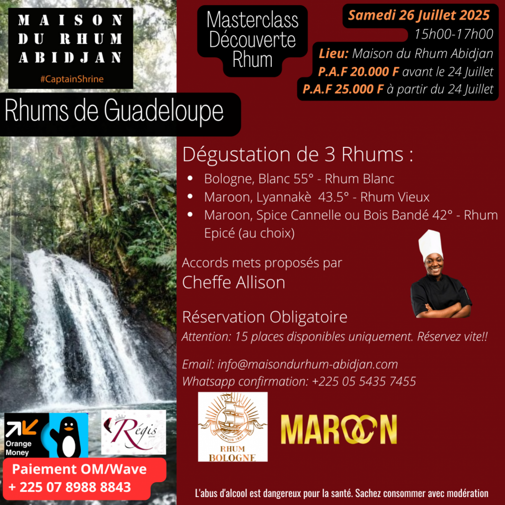 Masterclass Découverte Rhums | Guadeloupe