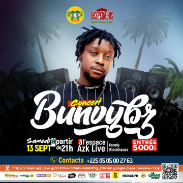 BUNVYBZ EN CONCERT LIVE