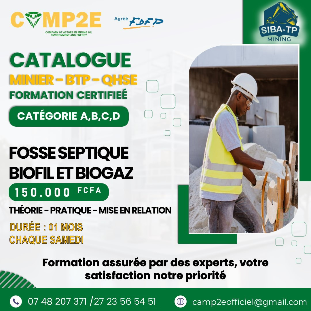 FORMATION FOSSE SEPTIQUE