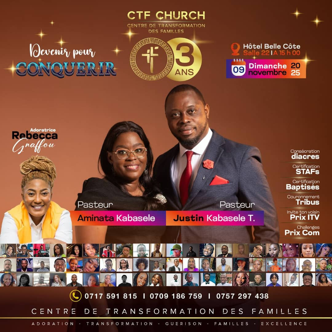 3e ANNIVERSAIRE CTF CHURCH