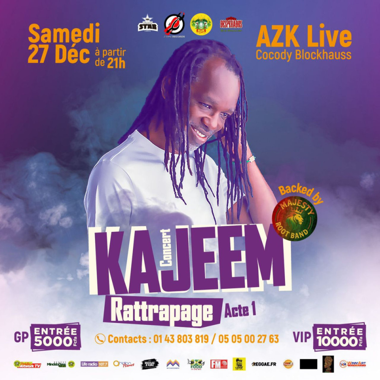KAJEEM EN CONCERT