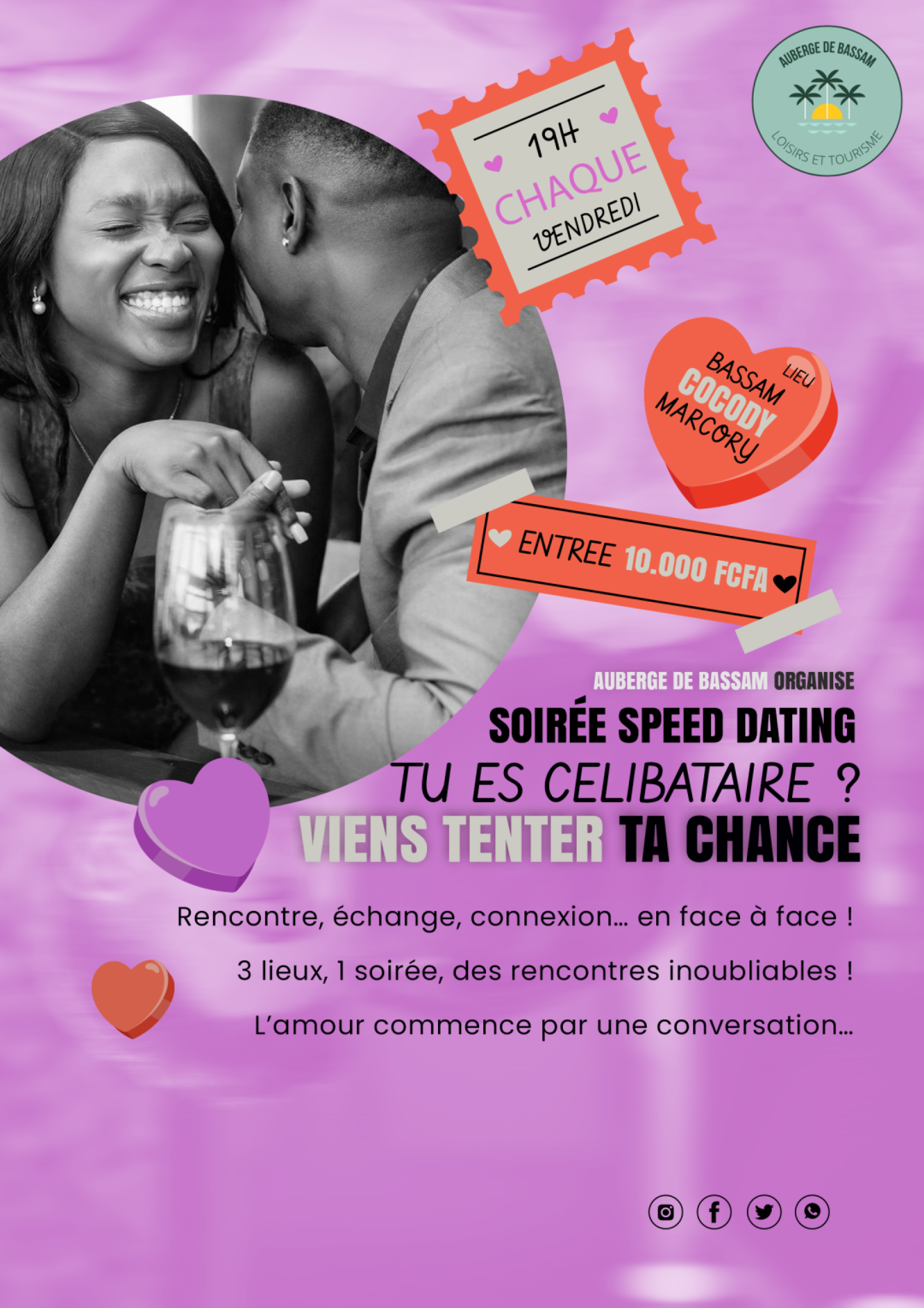 SOIRéE SPEED DATING – JUST AMOUR