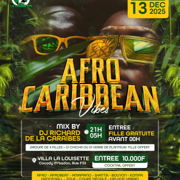 Soirée AFRO CARIBBEAN VIBES