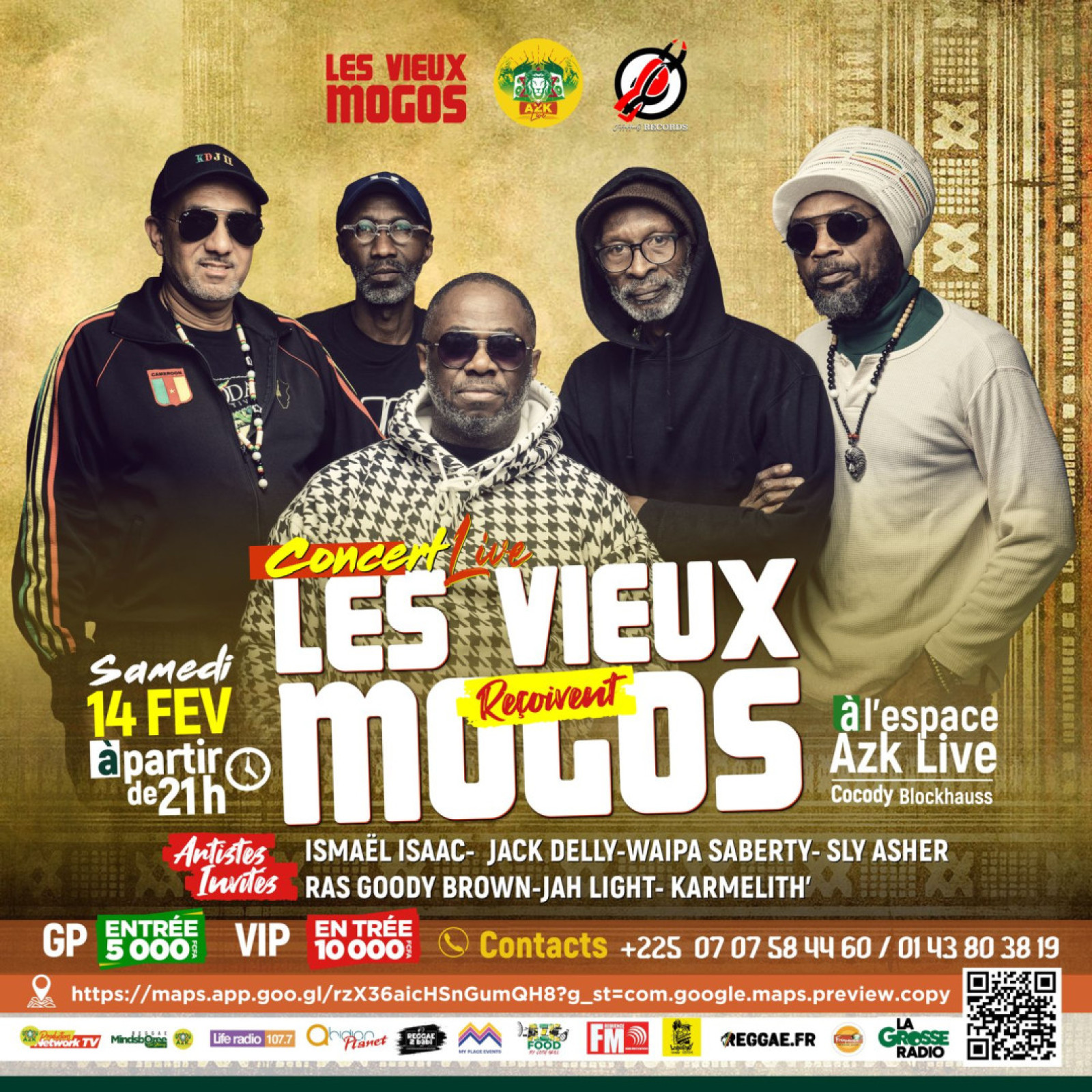 CONCERT LIVE AVEC LES VIEUX MOGOS