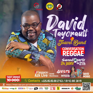CONVERSATION REGGAE : DAVID TAYORAULT ET TRAVEL BAND