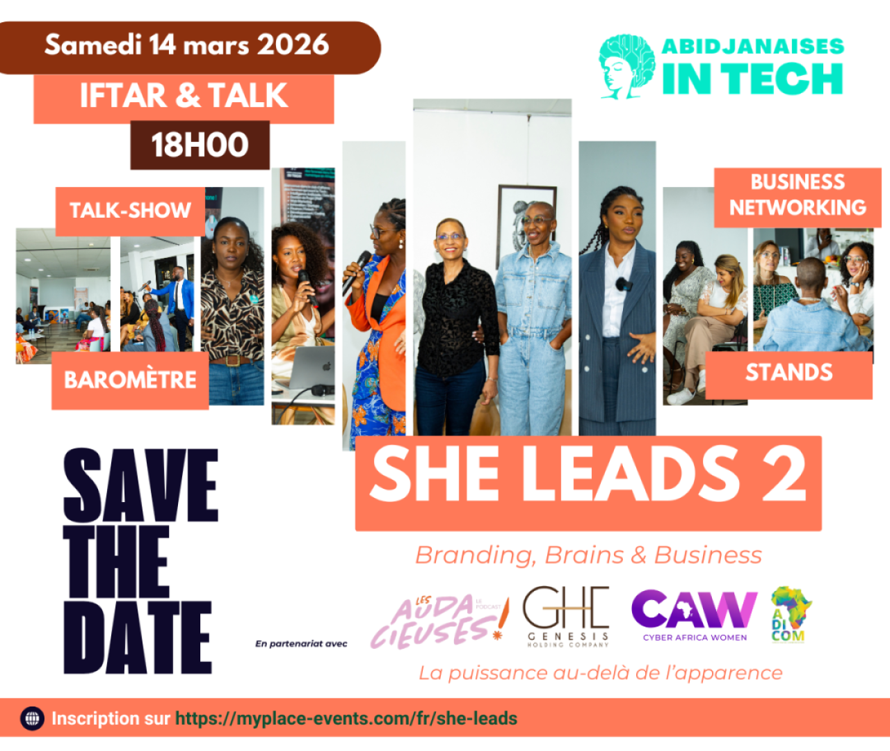 [TALK-SHOW & IFTAR] SHE LEADS 2  Branding, Brains & Business