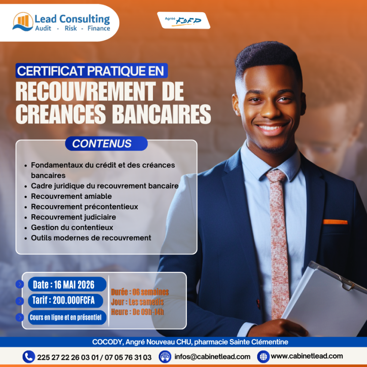 CERTIFICAT PRATIQUE EN RECOUVREMENT DE CRÉANCES BANCAIRES