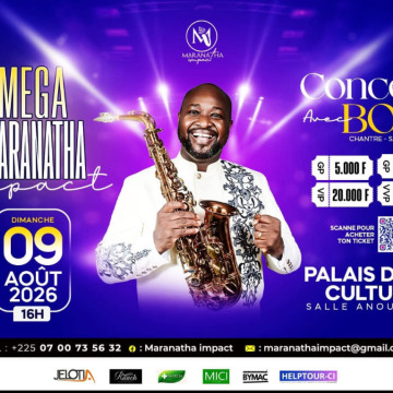 MEGA MARANATHA IMPACT - BOAZ SAX EN CONCERT LIVE