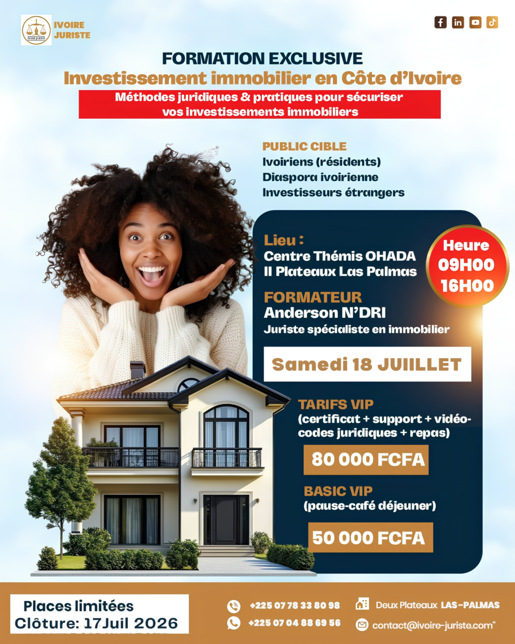 Formation : Investissement immobilier en Côte d’Ivoire