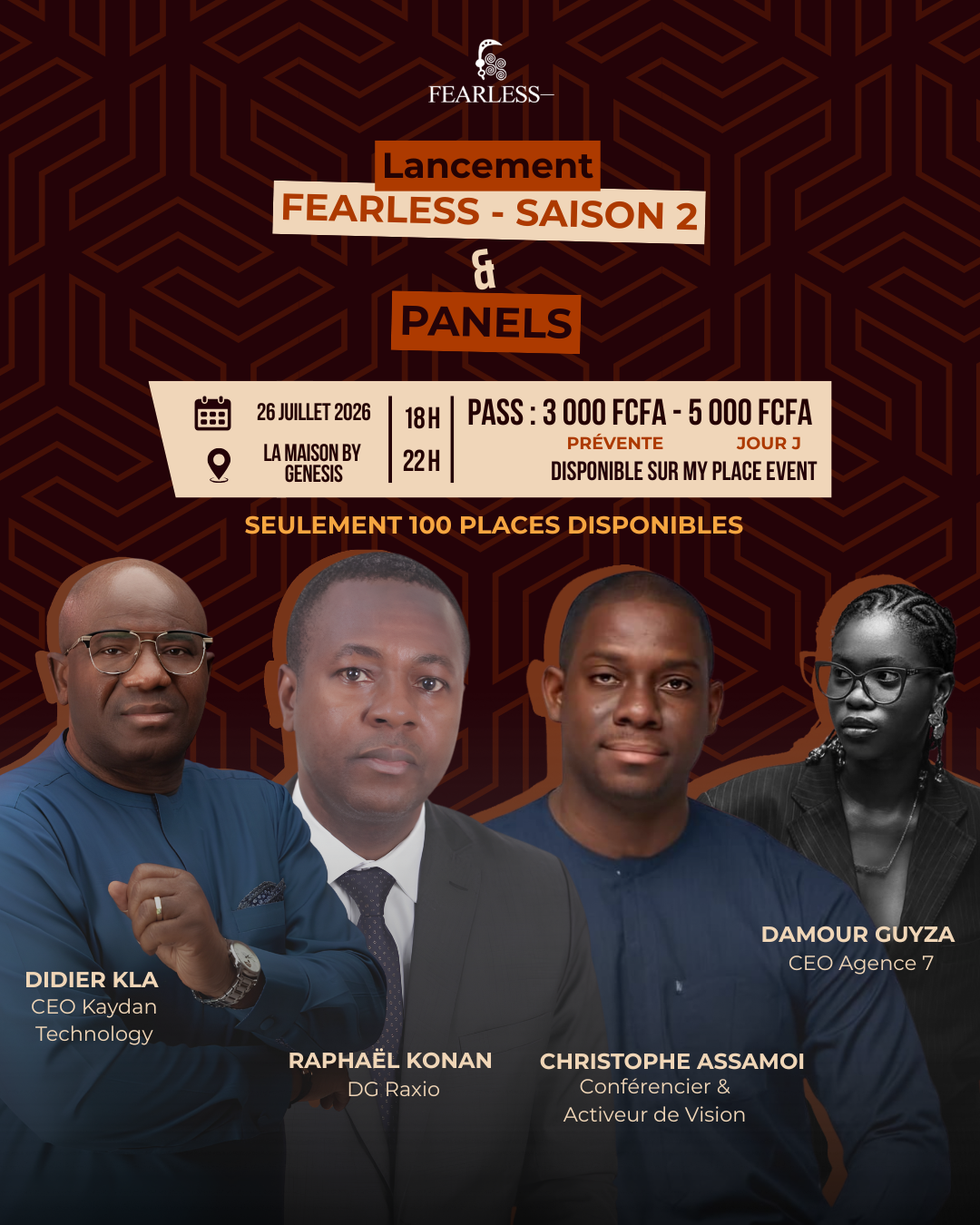 Fearless Saison 2 : Soirée de lancement & Panel