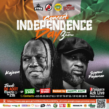 CONCERT INDEPENDENCE DAY 3 EME ÉDITION