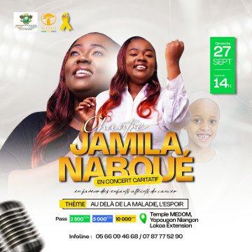 CONCERT CARITATIF CHANTRE JAMILA NABOUÉ
